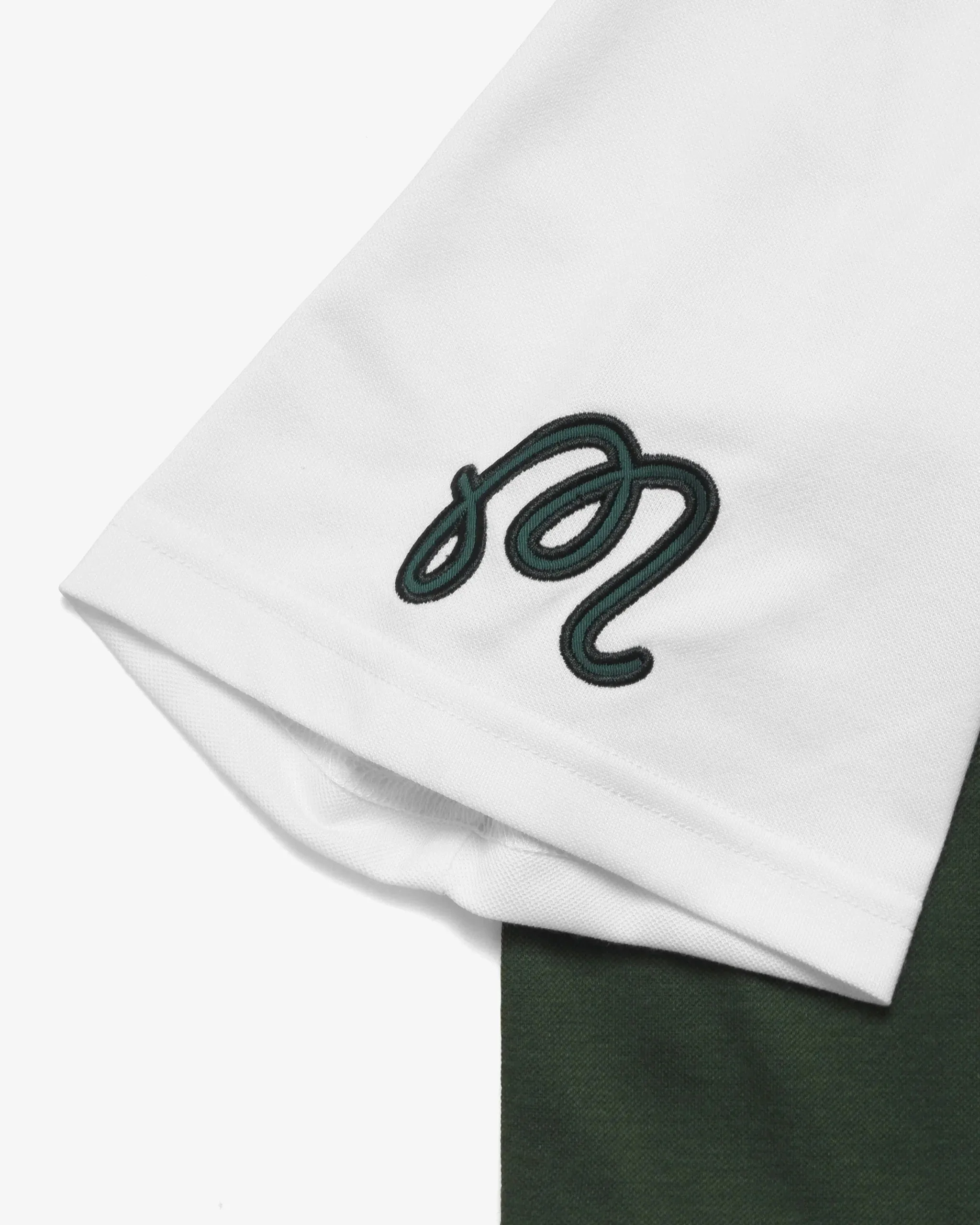 Malbon x Ghostface Killah Rugby Performance Polo - White