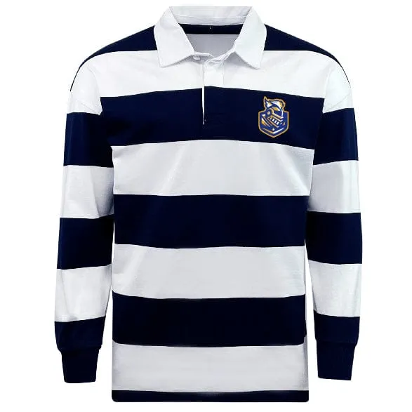 Malden Catholic Rugby Classic Long Sleeve Hooped Rugby Jersey
