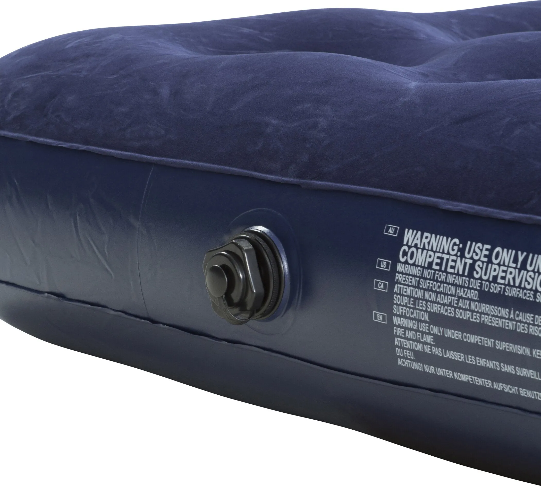MCKINLEY Luftbett Single Velour für 1 Person
