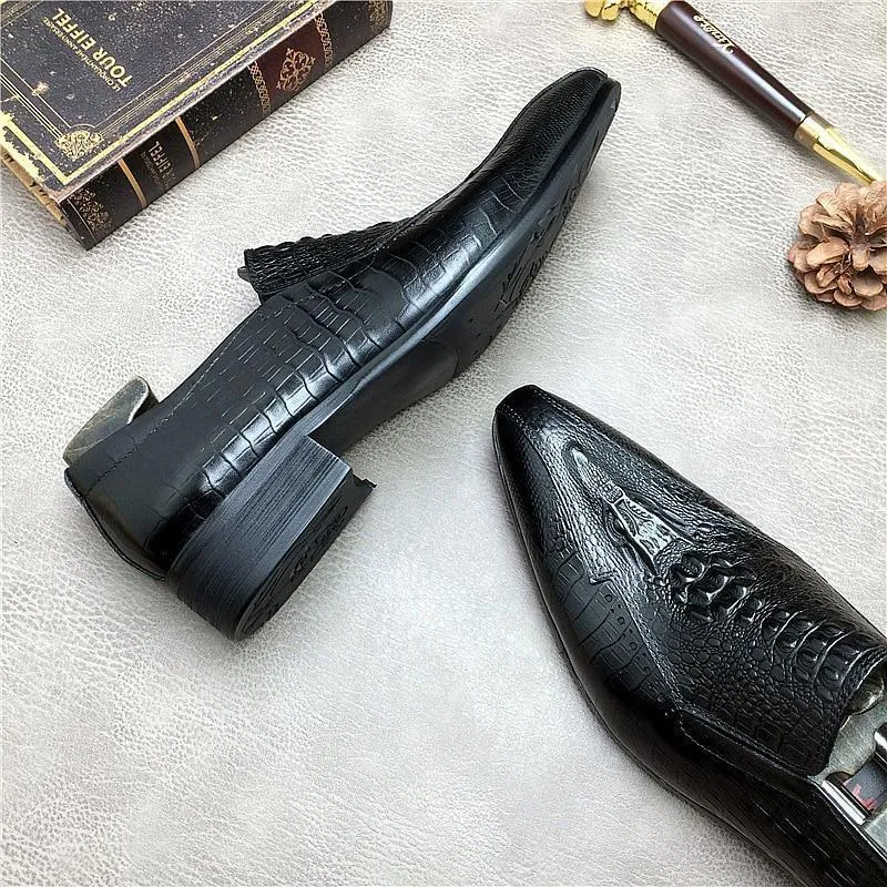 Men Dress Shoes -  Basilio Pointed Toe Shoes
