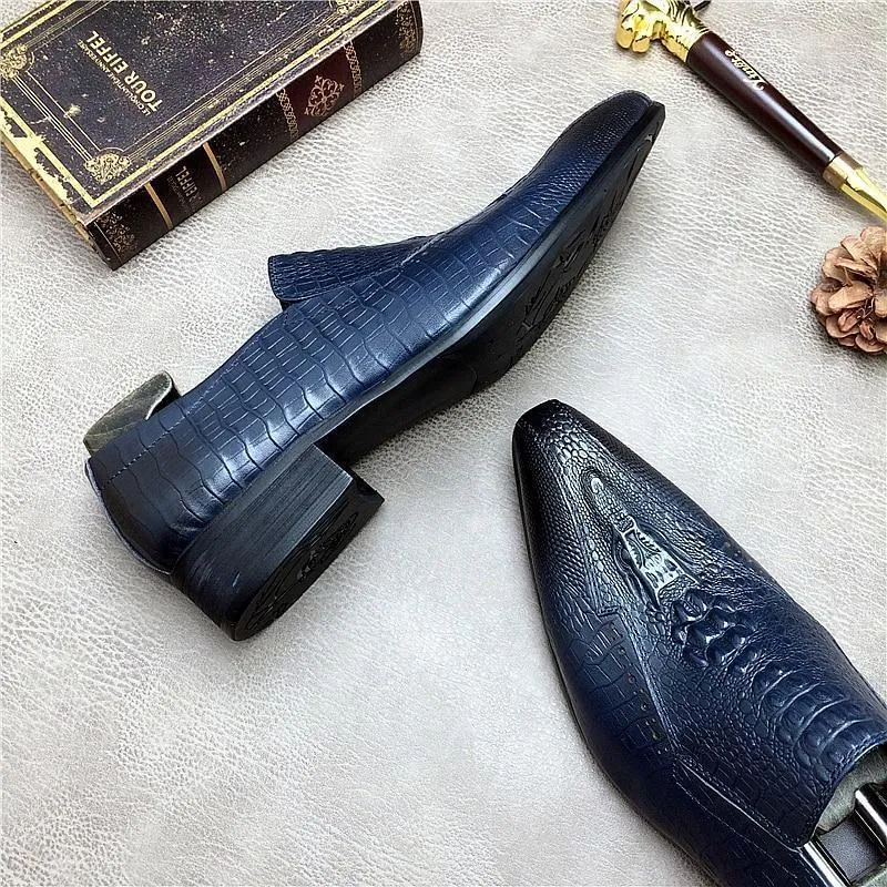Men Dress Shoes -  Basilio Pointed Toe Shoes