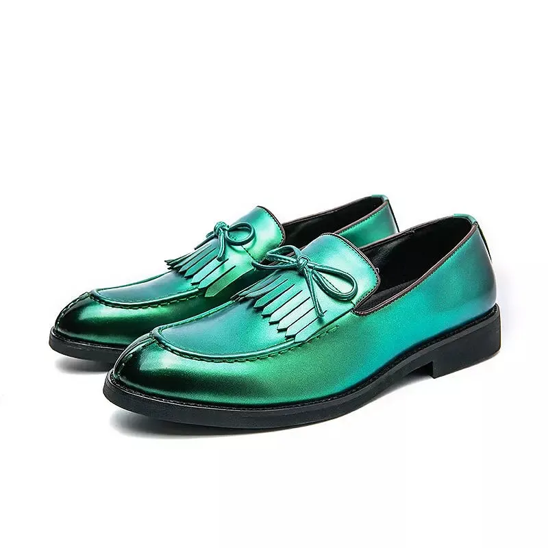 Men Dress Shoes Party Oxford British Loafers