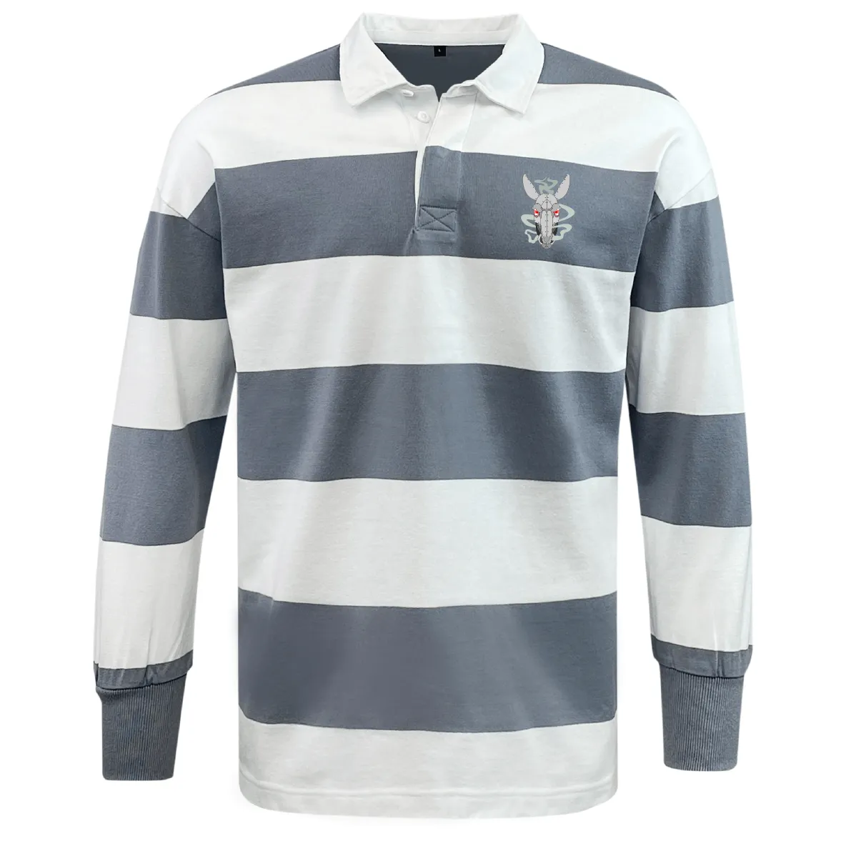 Mendocino Rugby Classic Long Sleeve Hooped Rugby Jersey