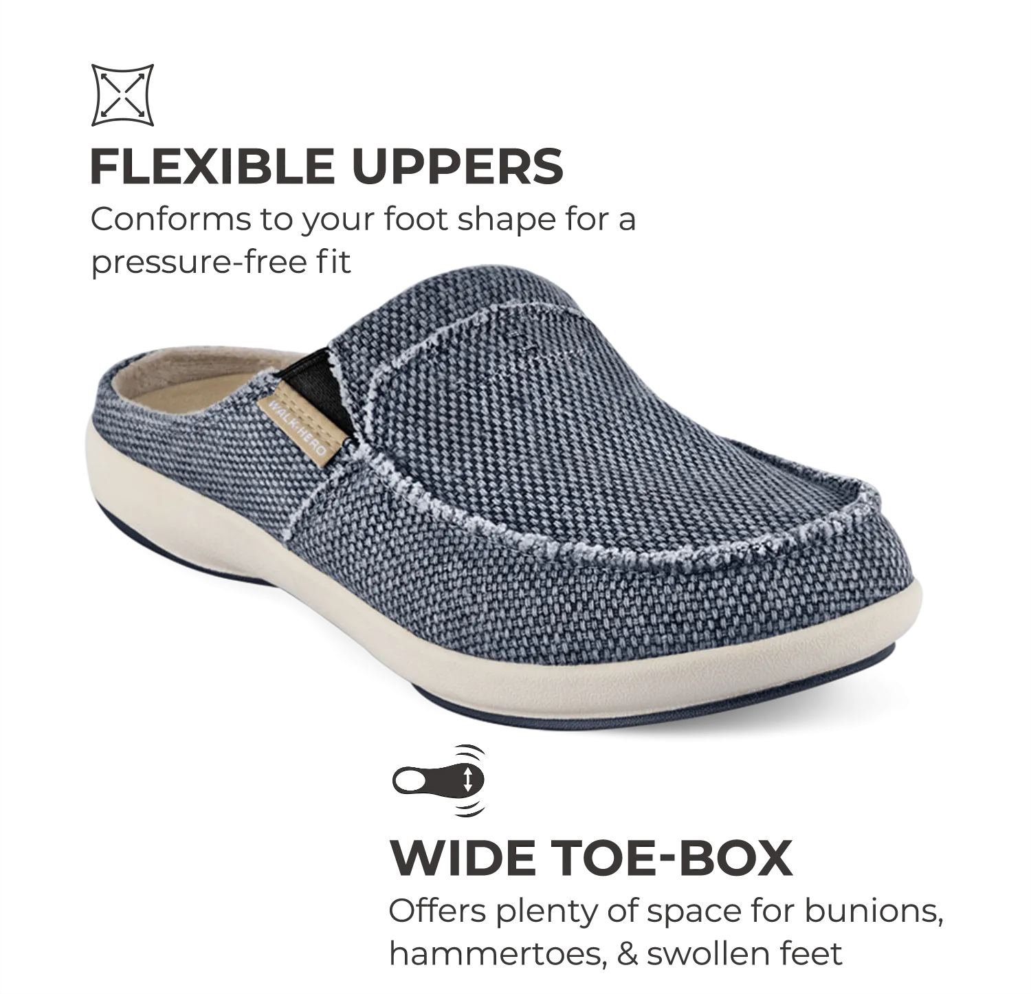 Men's Arch Support Slippers - Buy 1 Get 1 Free