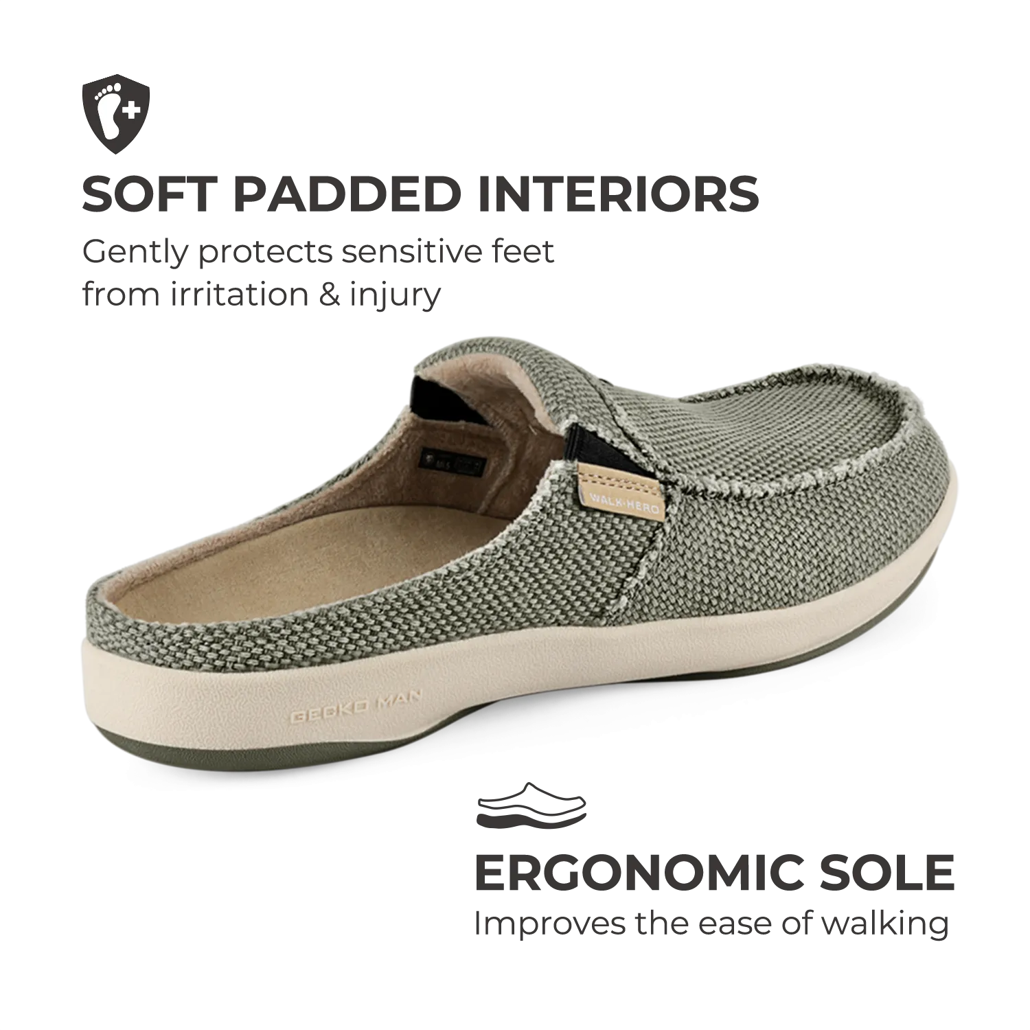 Men's Arch Support Slippers - Buy 1 Get 1 Free
