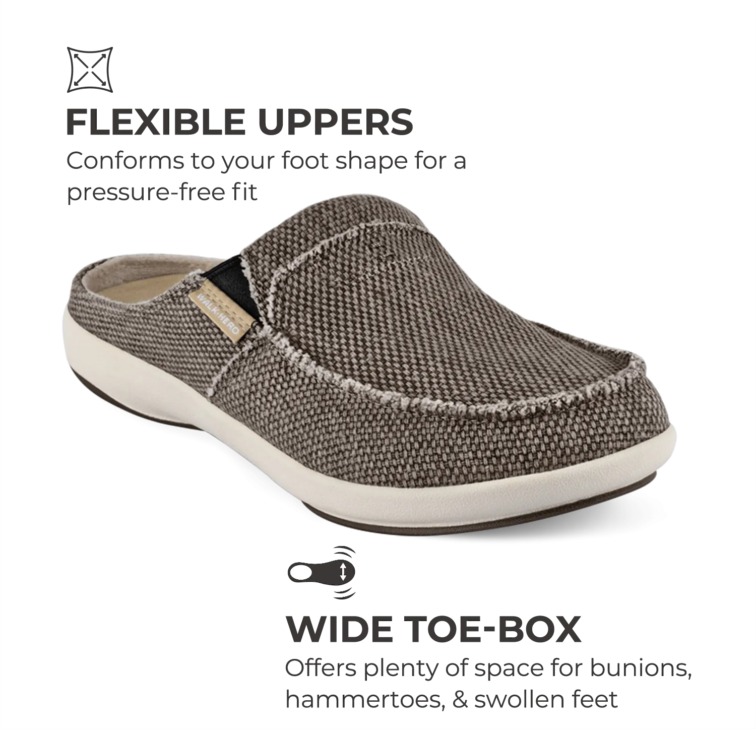 Men's Arch Support Slippers - Buy 1 Get 1 Free