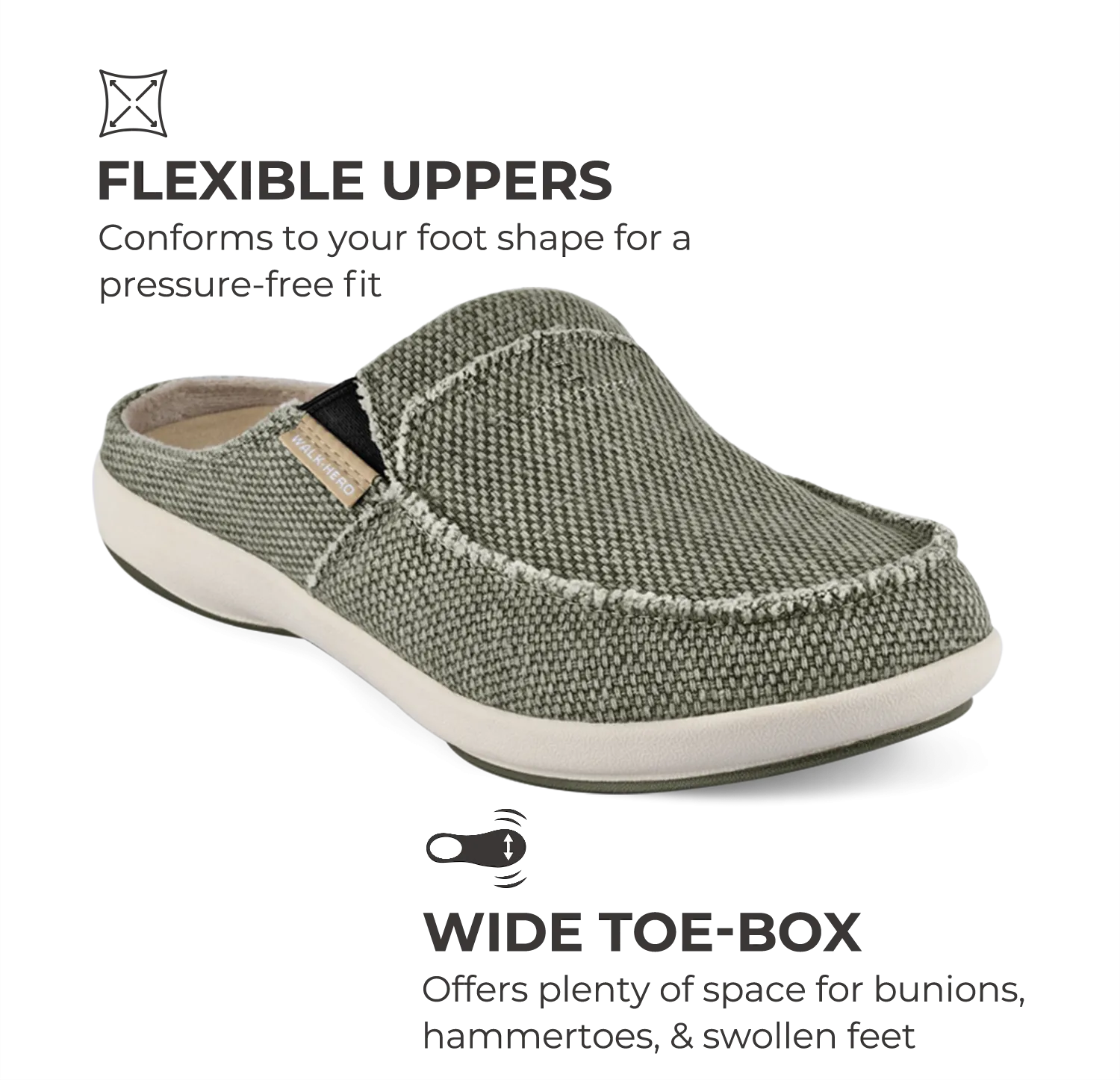 Men's Arch Support Slippers - Buy 1 Get 1 Free