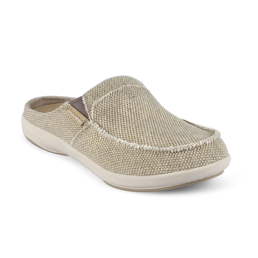 Men's Canvas Arch Support Slippers - BOGO