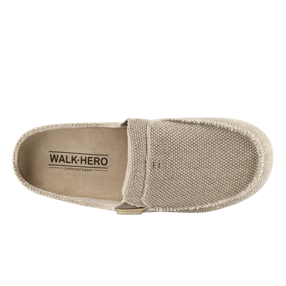 Men's Canvas Arch Support Slippers - BOGO