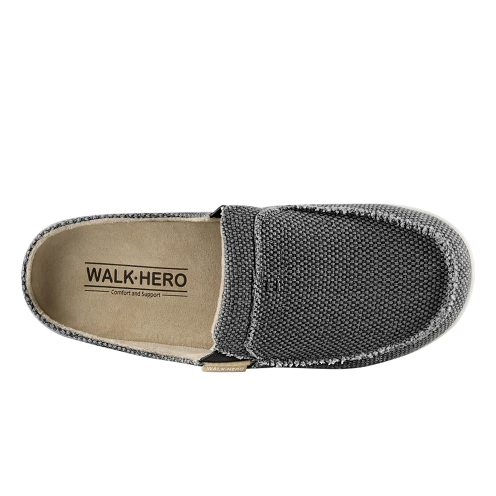 Men's Canvas Arch Support Slippers - BOGO