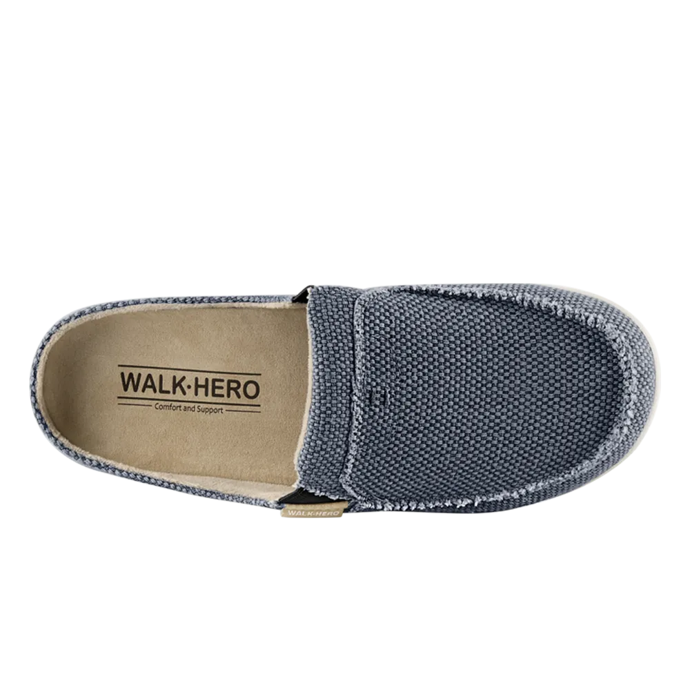 Men's Canvas Arch Support Slippers - BOGO
