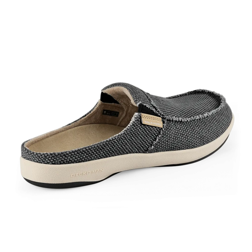 Men's Canvas Arch Support Slippers - BOGO