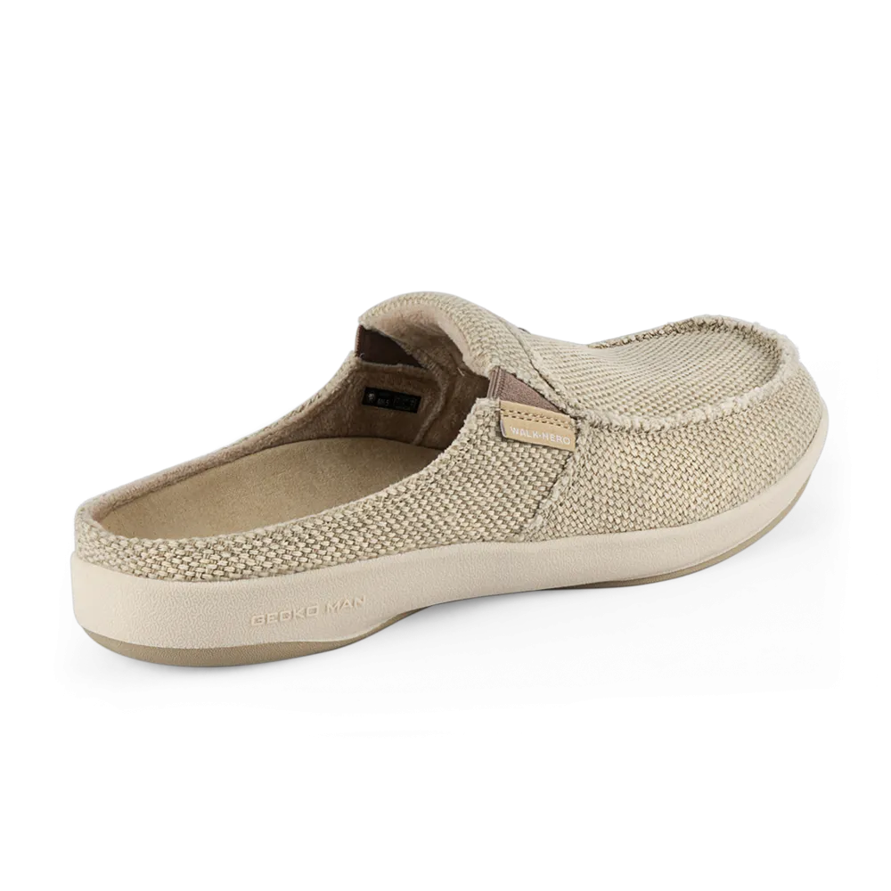 Men's Canvas Arch Support Slippers - BOGO