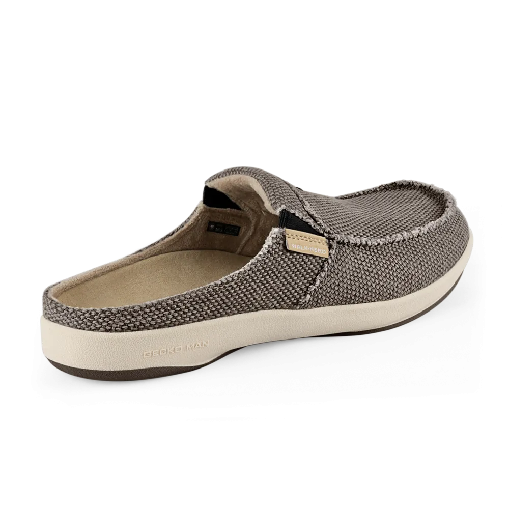Men's Canvas Arch Support Slippers - BOGO