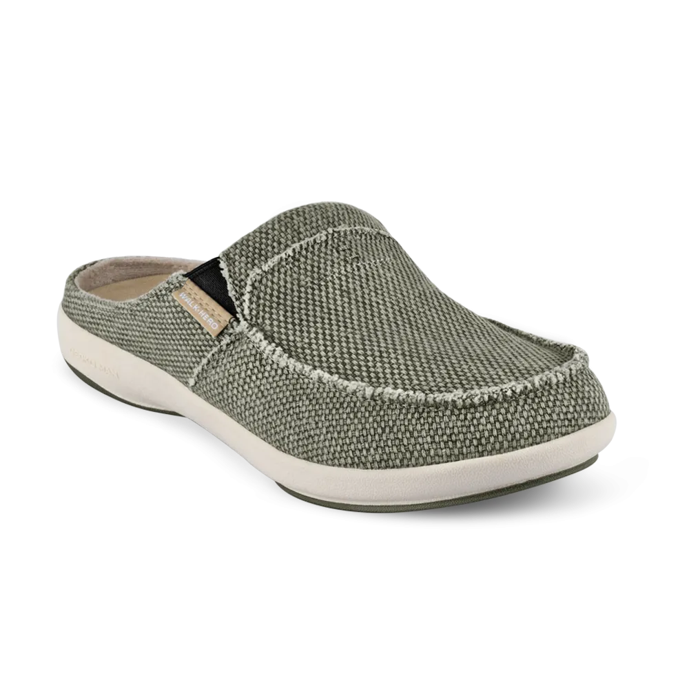 Men's Canvas Arch Support Slippers - BOGO