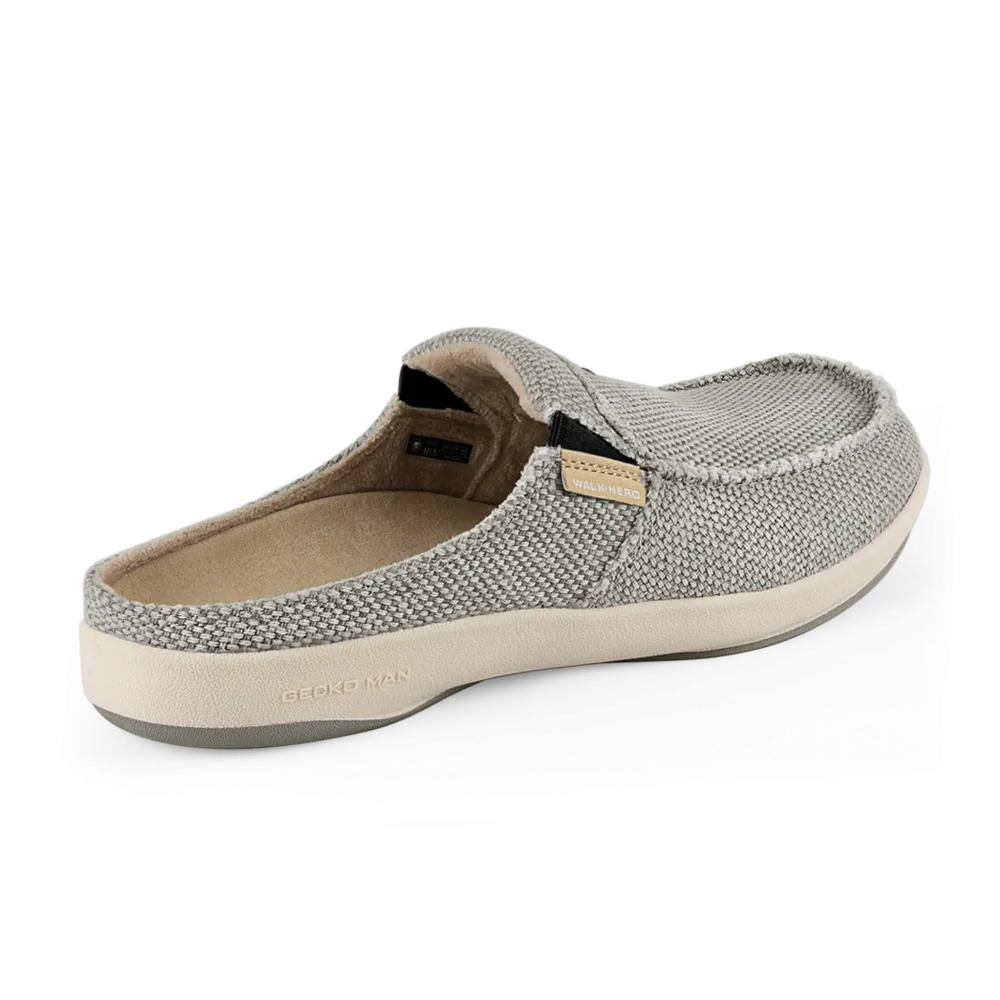 Men's Canvas Arch Support Slippers - BOGO