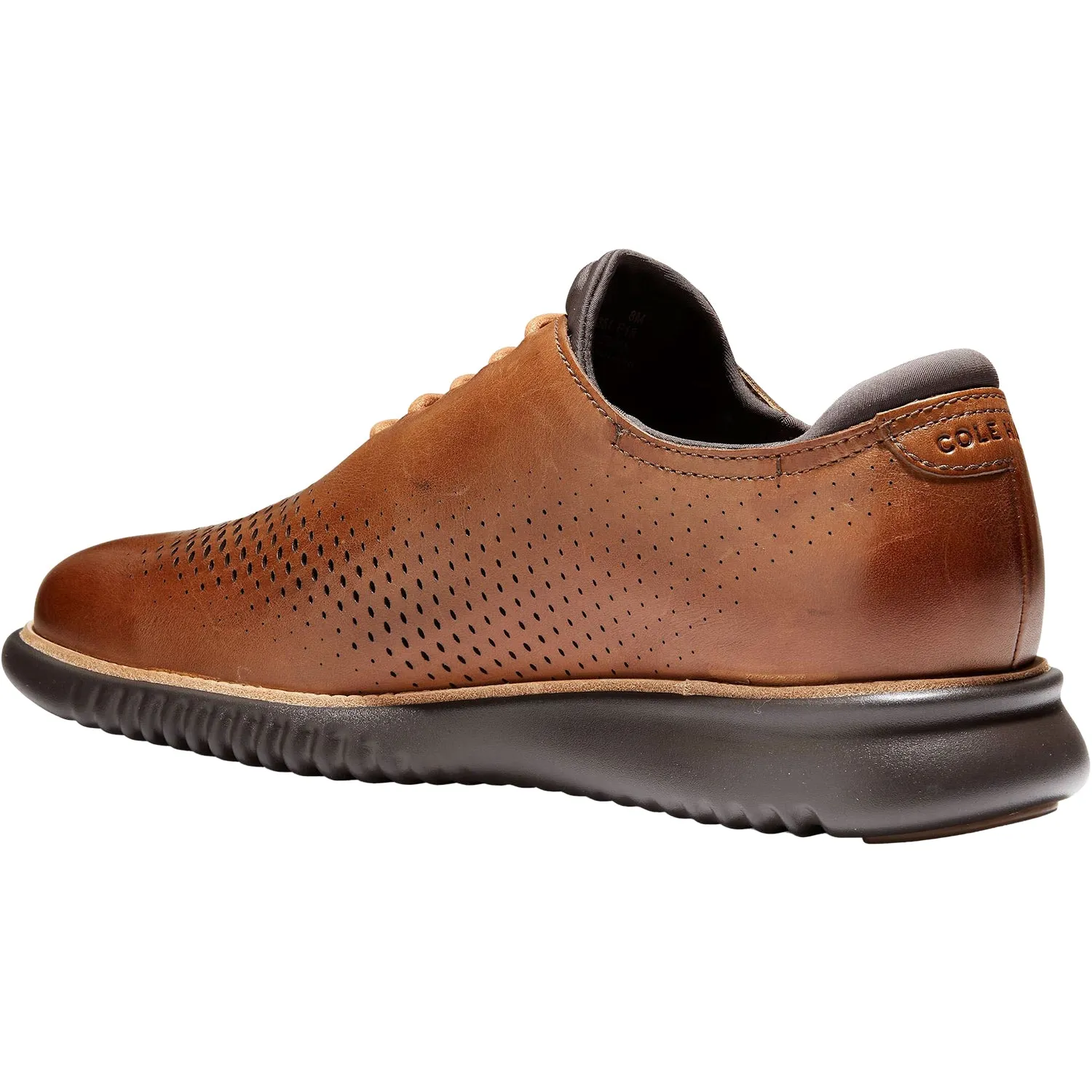 Men's Cole Haan 2.ZERØGRAND Laser Wingtip British Tan/Java Leather