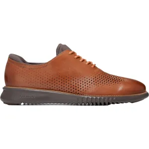 Men's Cole Haan 2.ZERØGRAND Laser Wingtip British Tan/Java Leather