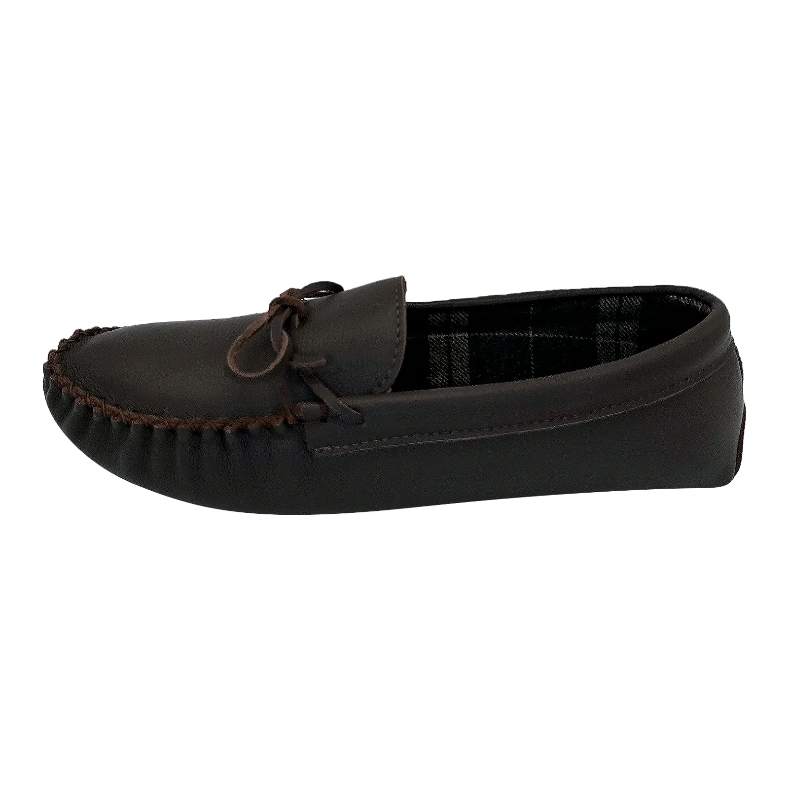 Men's Lined Leather Moccasins Slippers (Final Clearance)