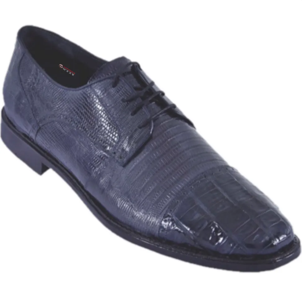 Men’s Los Altos Caiman Belly With Teju Exotic Dress Shoes
