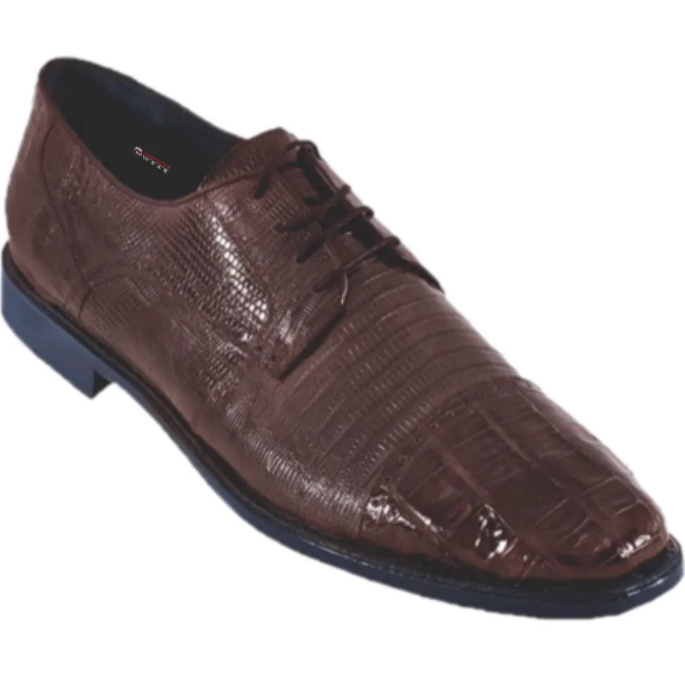 Men’s Los Altos Caiman Belly With Teju Exotic Dress Shoes