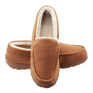 Men's Micro-suede Moccasins with Memory Foam Soles