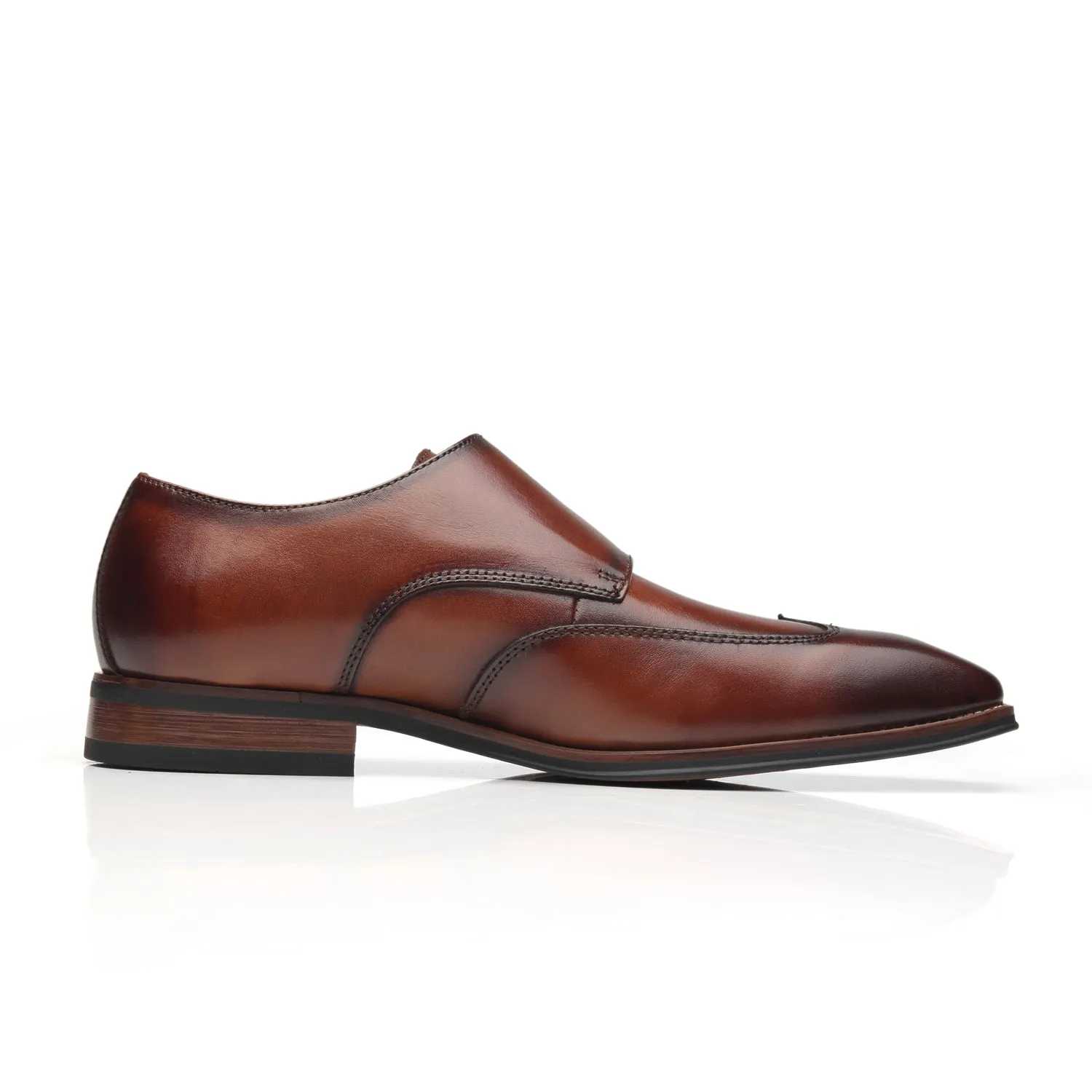 Men's Monk Strap Edna-1-cognac