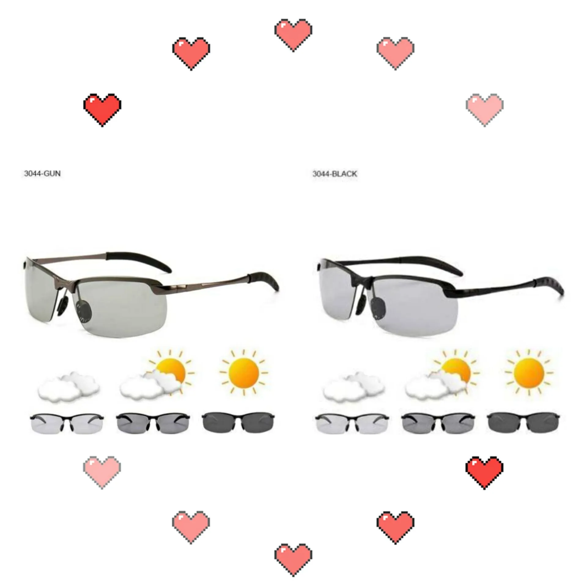 Men's Photochromic Sunglasses