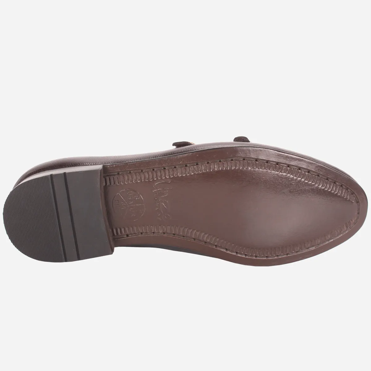 Mens "CARLOS" Leather Monk Straps Formal Shoes
