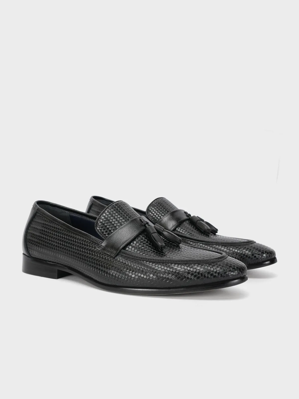Mens "FILBERT" Textured Slip On Formal Shoes
