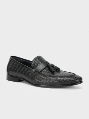 Mens "FILBERT" Textured Slip On Formal Shoes