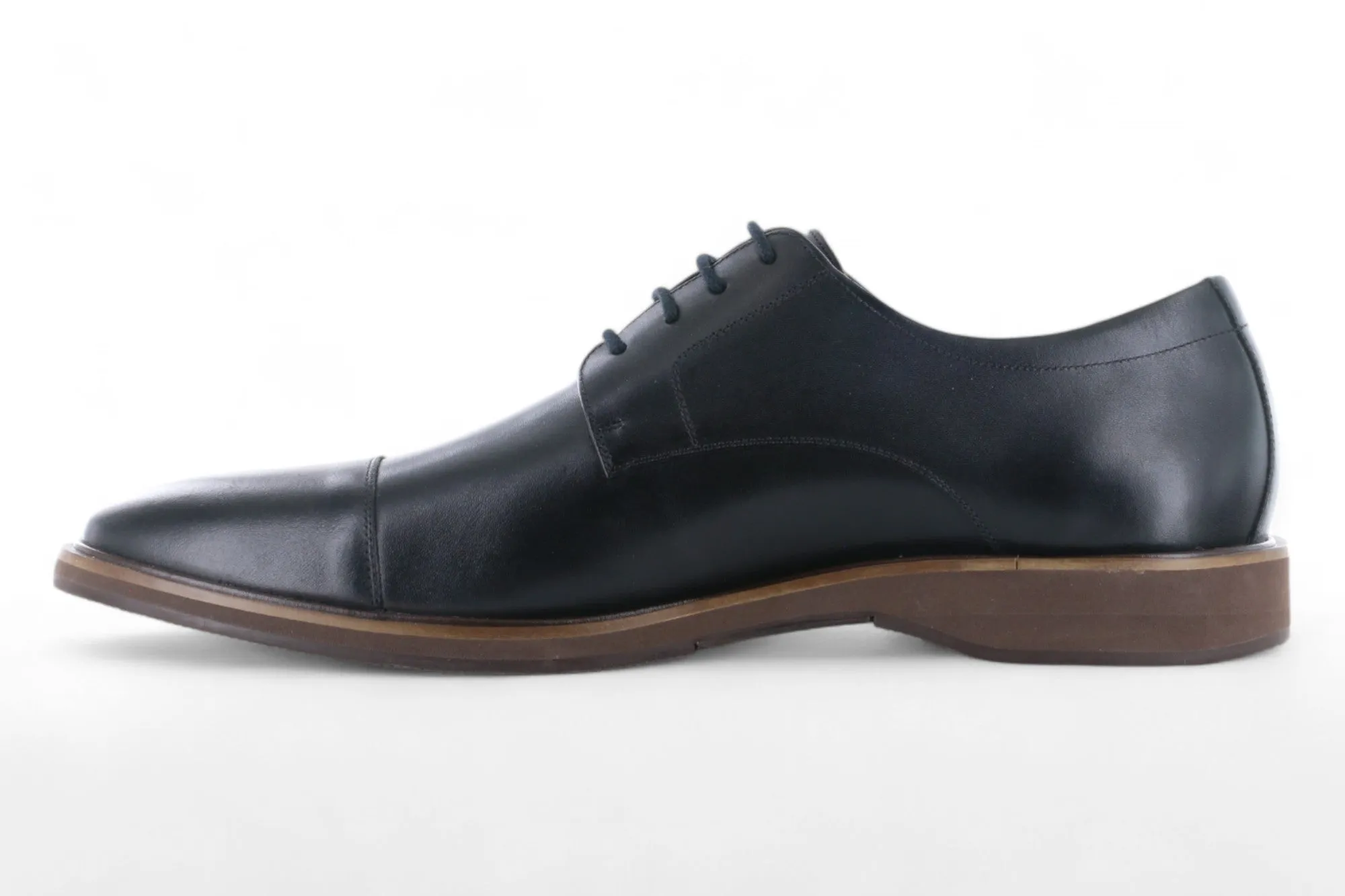 Michael Ellis Elliott Cap-Toe Dress Shoe - Black