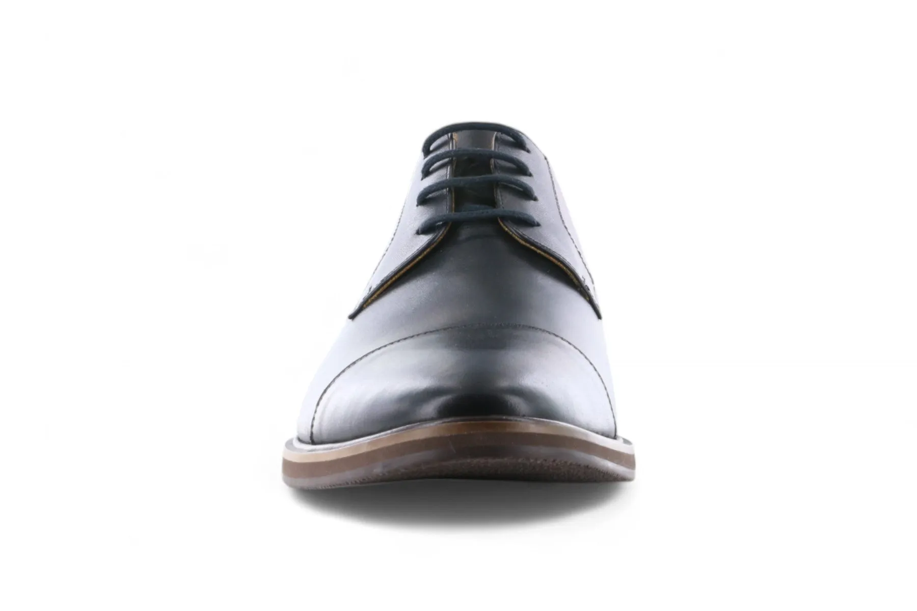 Michael Ellis Elliott Cap-Toe Dress Shoe - Black