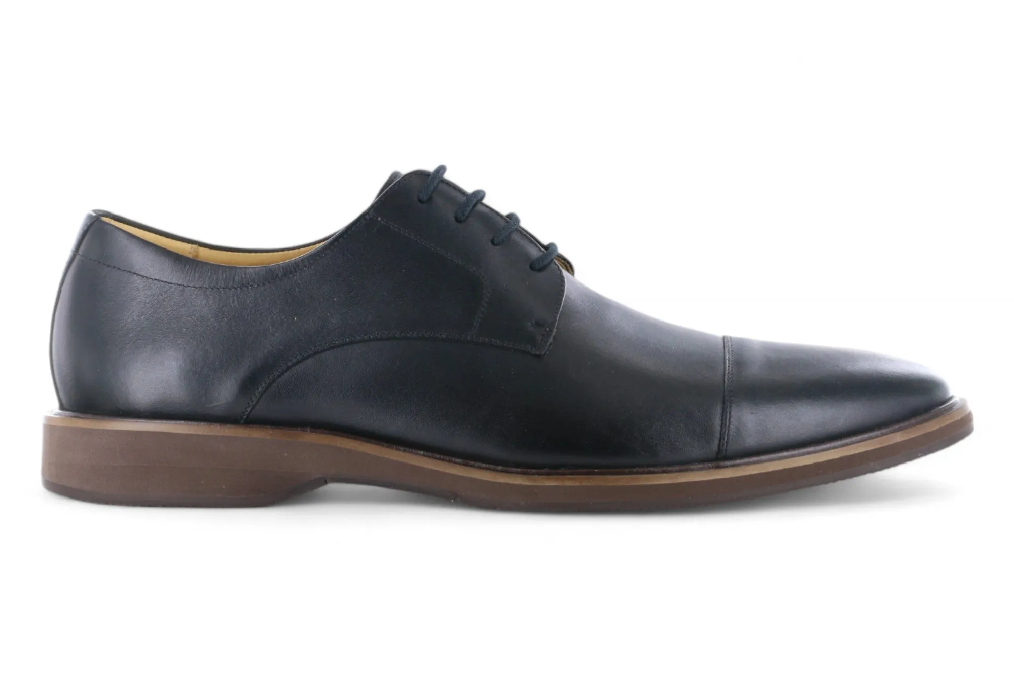Michael Ellis Elliott Cap-Toe Dress Shoe - Black