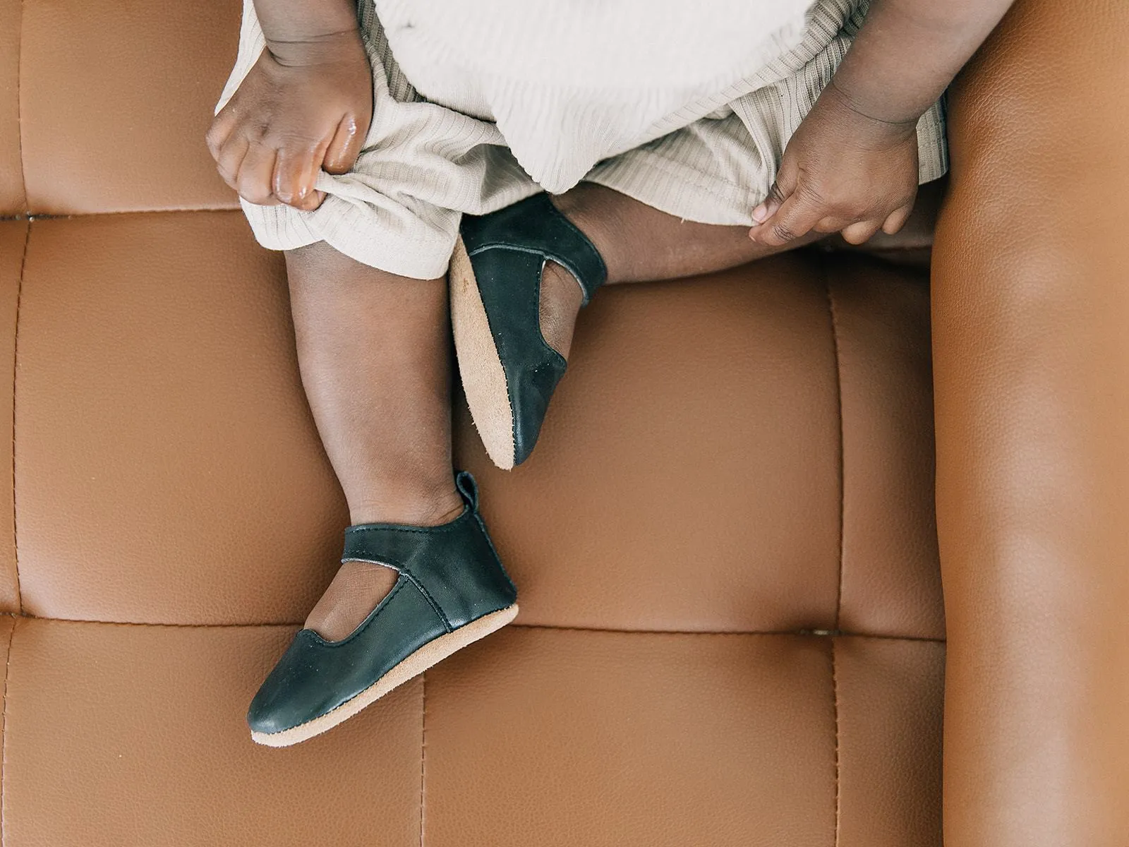 Midnight - Mary Jane US Size 1-4 - Soft Sole