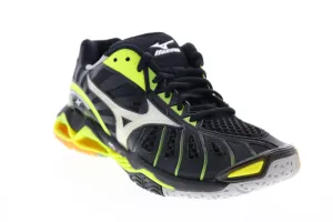 Mizuno Wave Tornado V1GC161244 Womens Black Athletic Volleyball Shoes