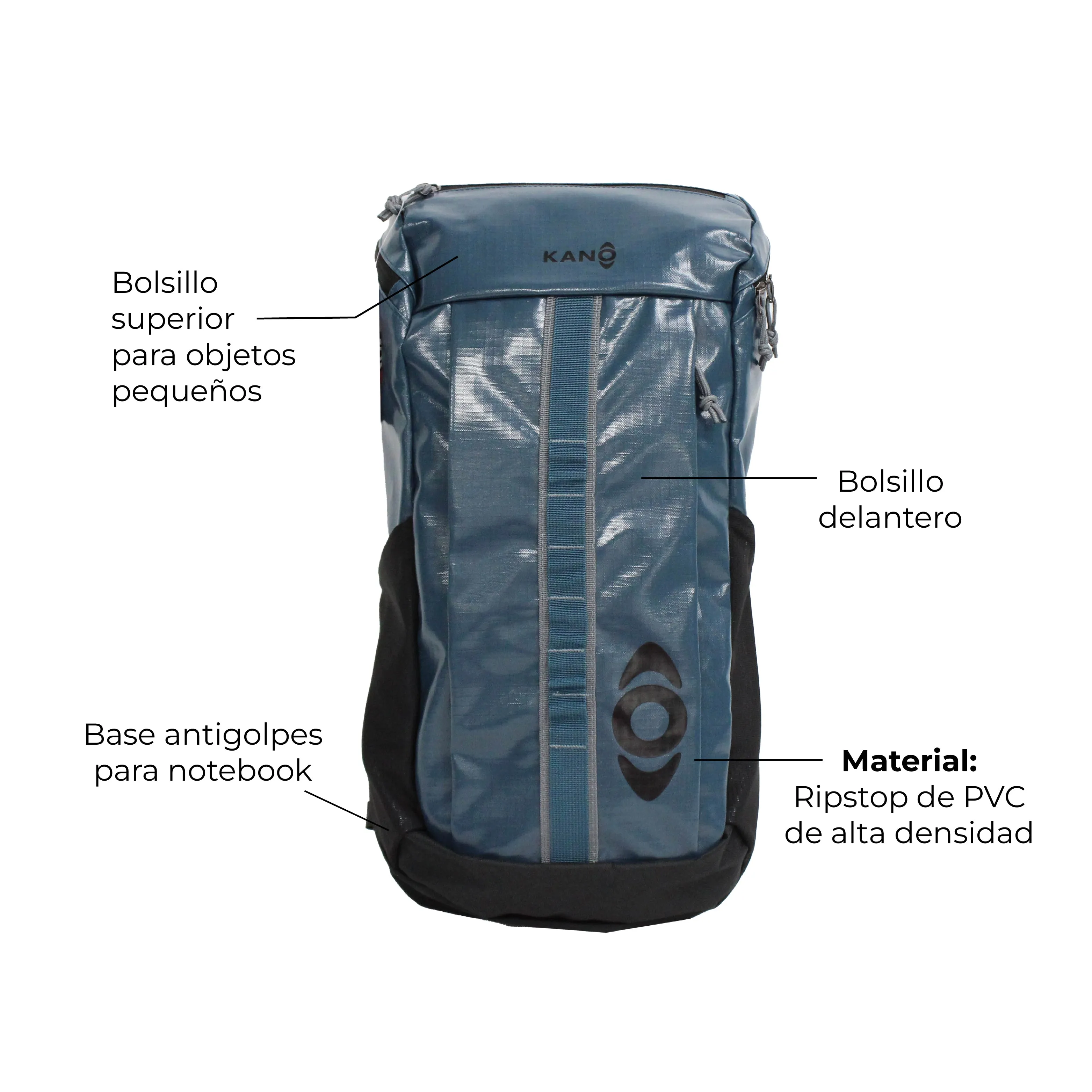 Mochila Outdoor 25L Andes Azul