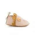 Moulin Roty Lion Leather Slippers