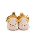 Moulin Roty Lion Leather Slippers
