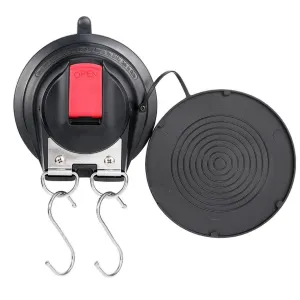Mrm Outdoor Accessories Heavy Duty Car Strap Suction Cup Hooks Strong Suction Cups for Car Awning Boat Camping Trap - TOK