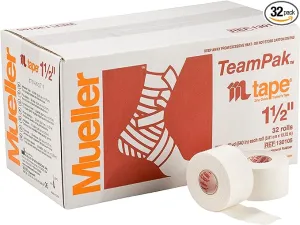 Mueller M Tape 1.5" - Case (32 rolls)