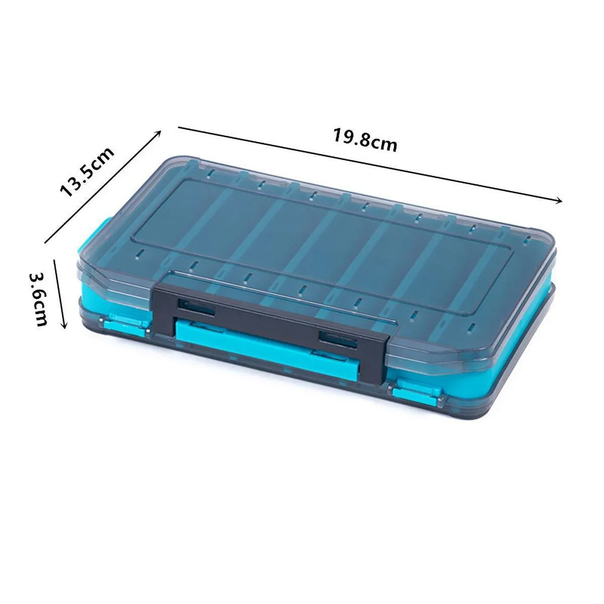 Multifunctional Fishing Bait Storage Box Accessories Gear Organizer Tool Box