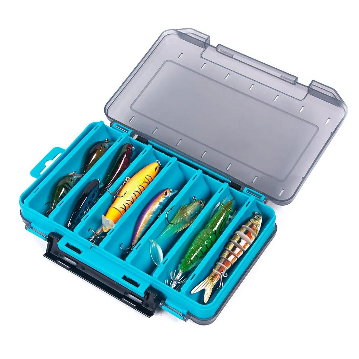Multifunctional Fishing Bait Storage Box Accessories Gear Organizer Tool Box