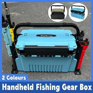 Multifunctional Fishing Tackle Box Portable Gear Storage Case Organizer Tool Box