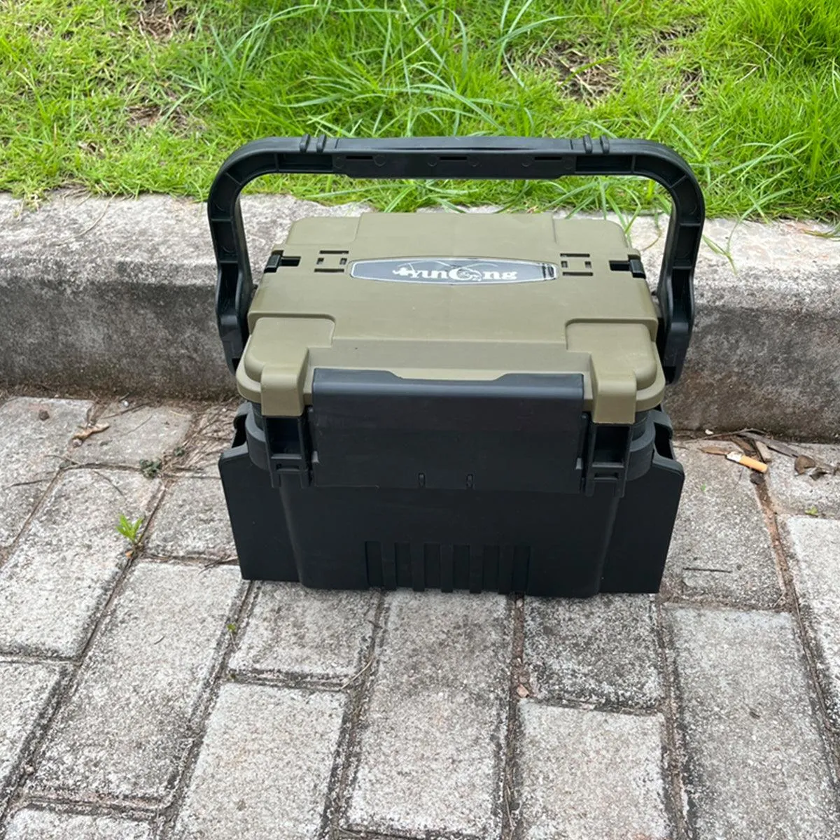 Multifunctional Fishing Tackle Box Portable Gear Storage Case Organizer Tool Box