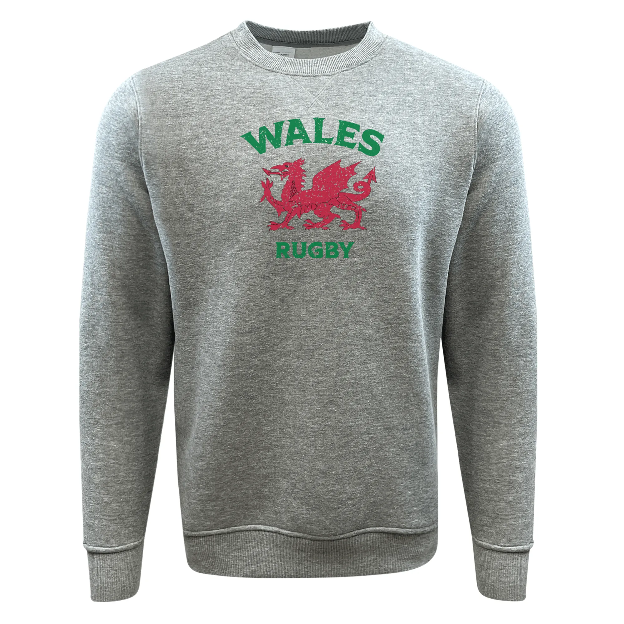 Nations of Rugby Wales Rugby Fleece Crewneck Sweatshirt