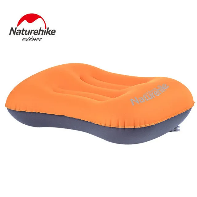 NatureHike Mini Travel Pillow Ultralight Portable Air Inflatable Pillow Outdoor CampingTravel Soft Pillow Free Shipping