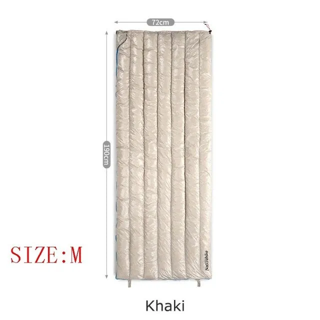 Naturehike Ultralight Waterproof White Goose Down Sleeping Bag