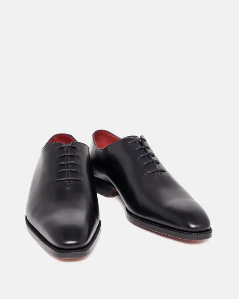 Nero Black Leather Dress Shoes