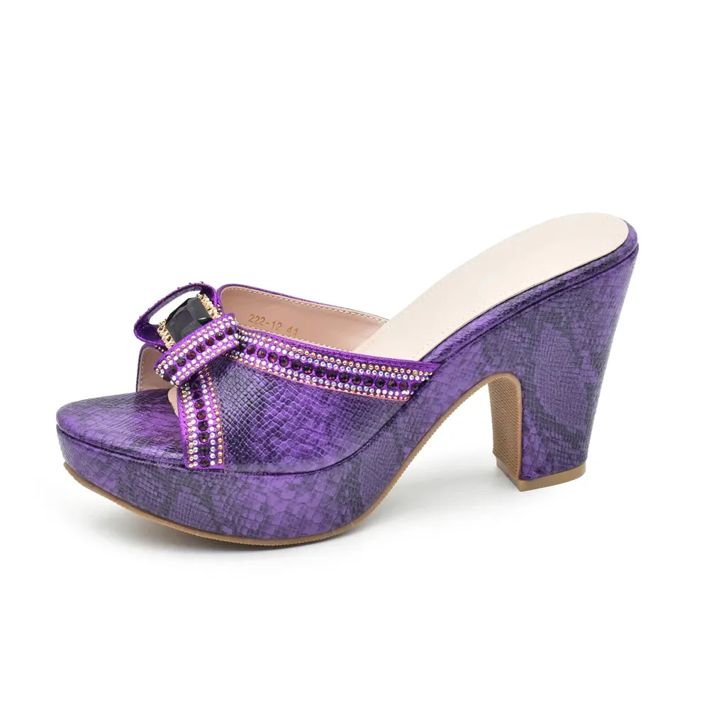 New Arrival Wedge Pumps Fashion Designer Platform Open Toe Elegant Shoes Decorated with Rhinestone Heel Shoes Women 2024